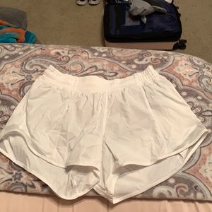White lulu shorts!!!